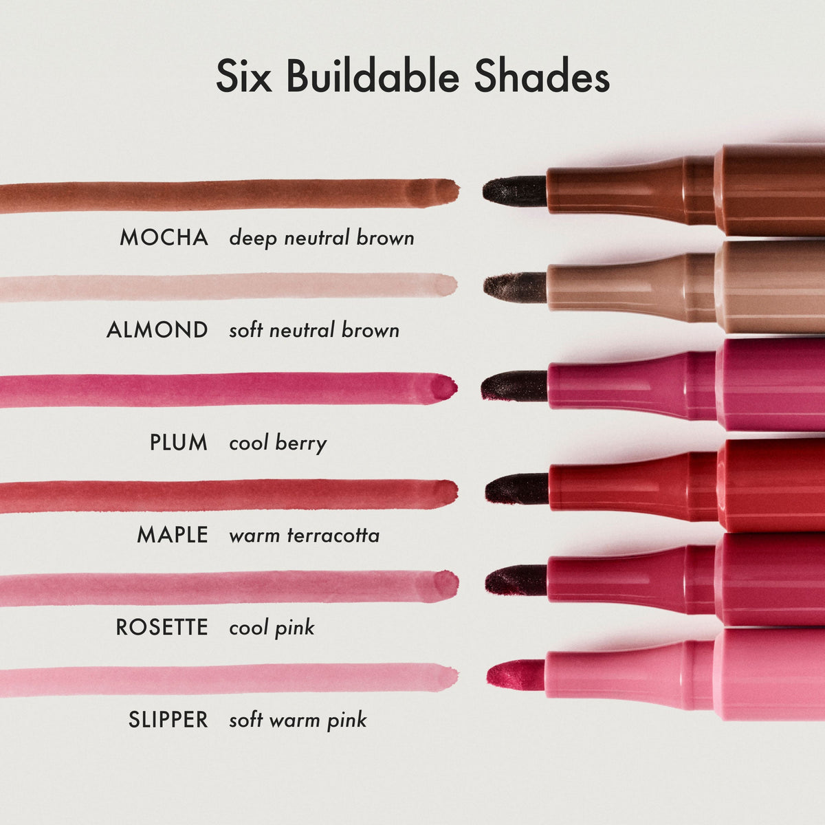 flushed-lip-stain-almond-x3 FlushedLipStainShades.jpg